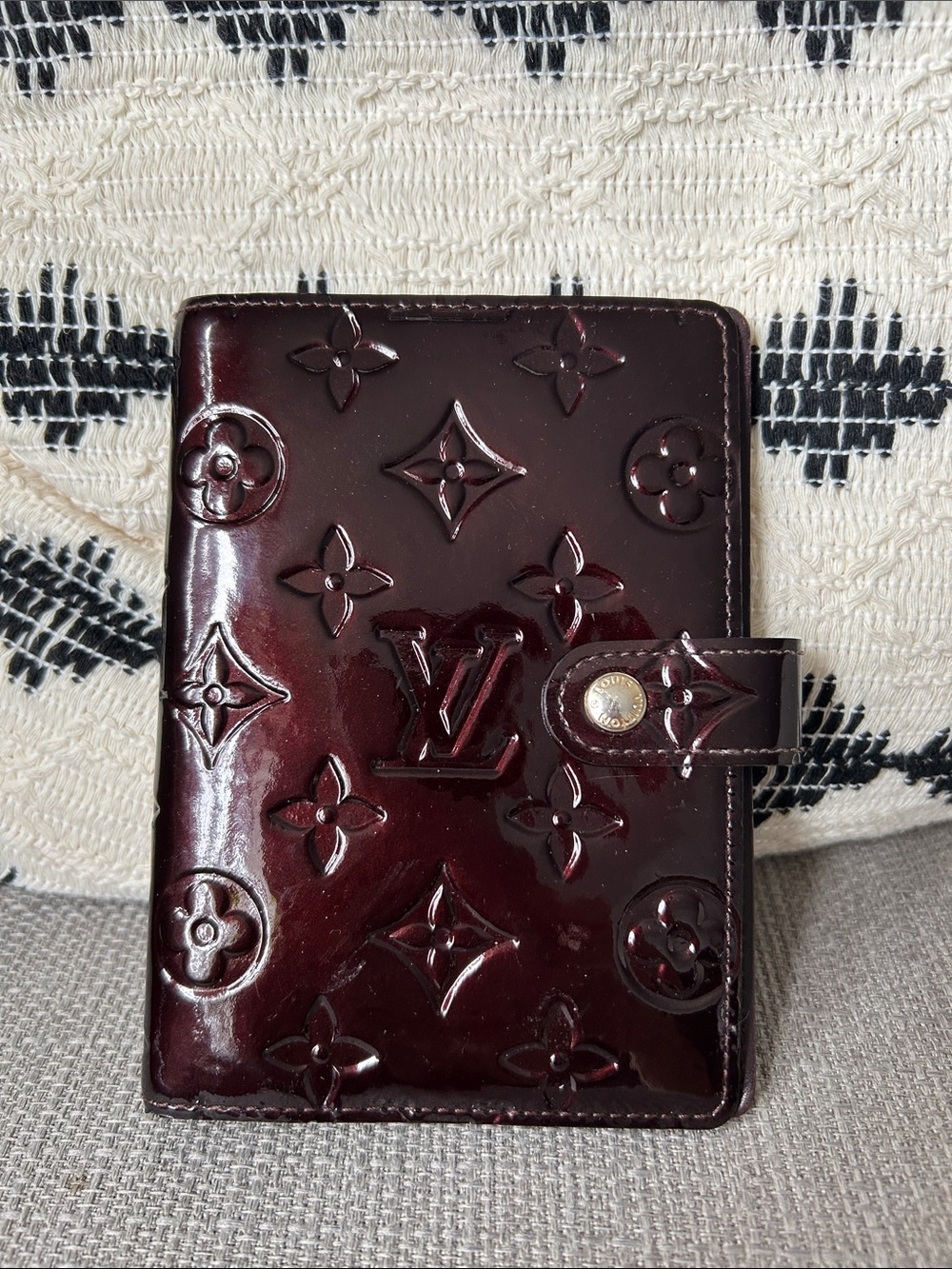 Louis Vuitton Vernis Monogram Card Holder Wallet